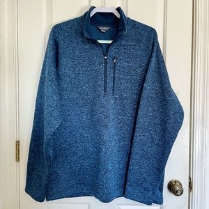 Men's Eddie Bauer Sweater Fleece 1/2 Zip Pullover